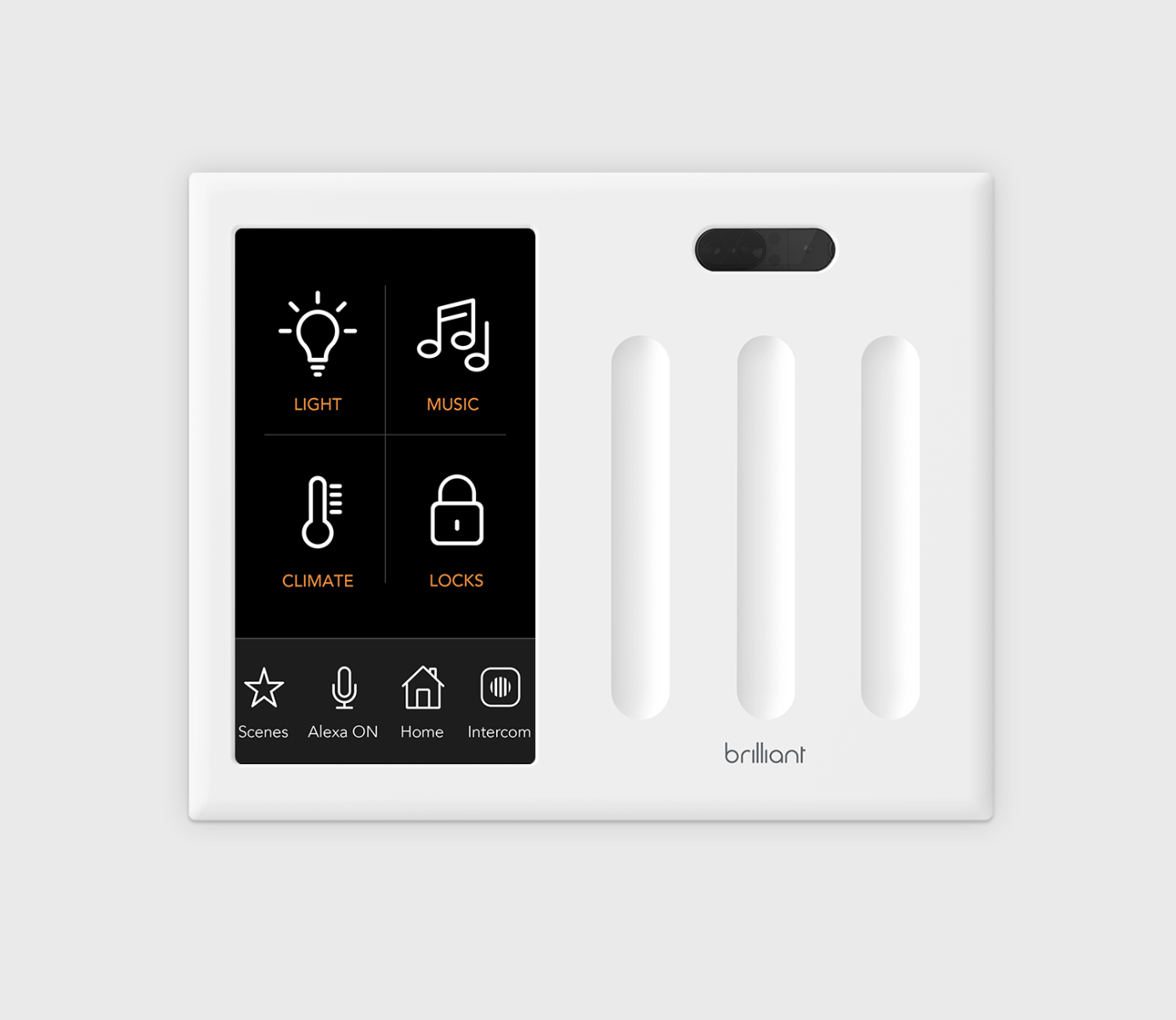 Brilliant Smart Home Control Three Switch