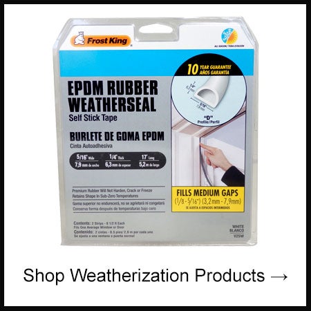 Shop Weatherization!